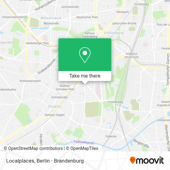 Localplaces map