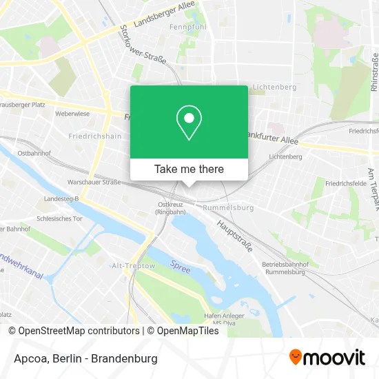 Apcoa map