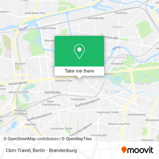 Cbm-Travel map