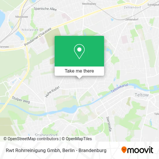 Rwt Rohrreinigung Gmbh map