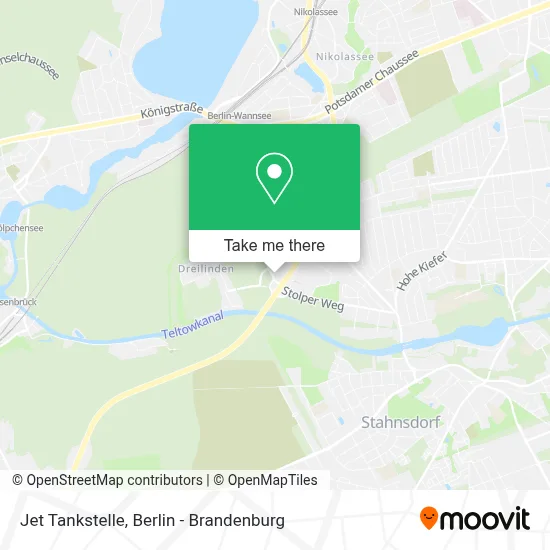 Jet Tankstelle map