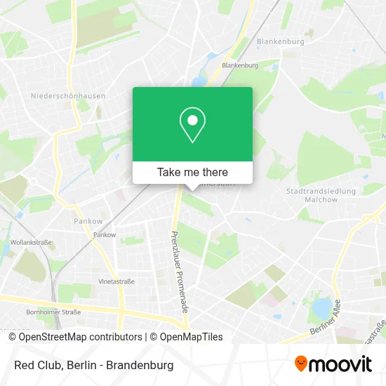 Red Club map