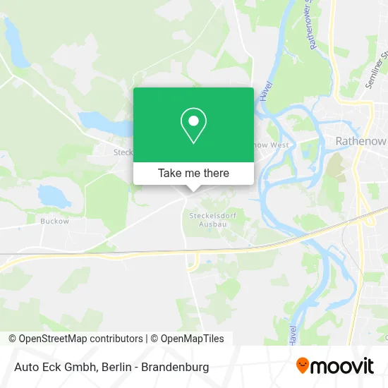 Auto Eck Gmbh map