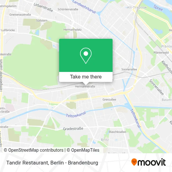 Tandir Restaurant map