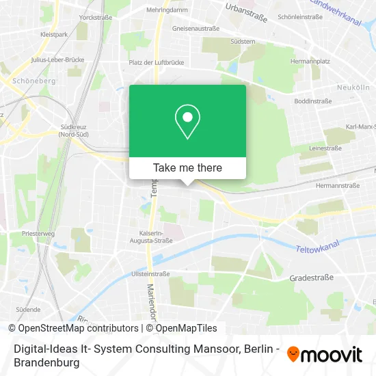 Digital-Ideas It- System Consulting Mansoor map