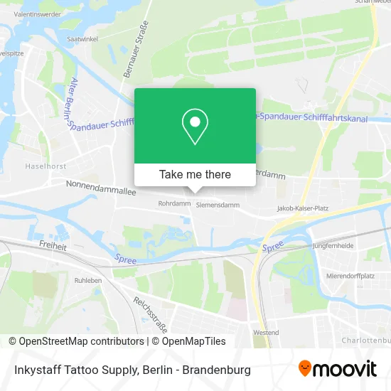Inkystaff Tattoo Supply map