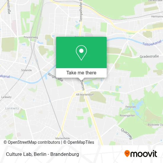 Culture Lab map