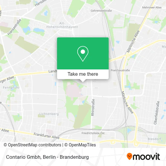 Contario Gmbh map
