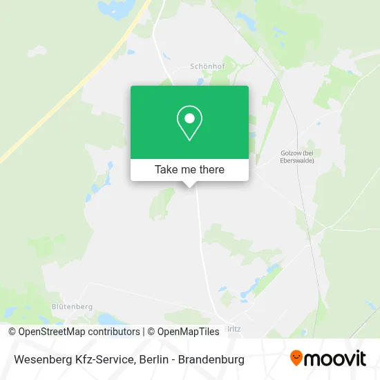 Wesenberg Kfz-Service map