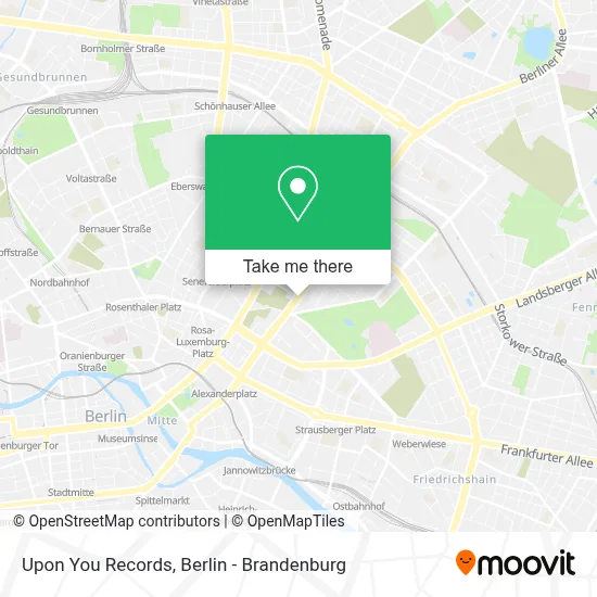 Upon You Records map