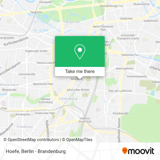 Hoefe map