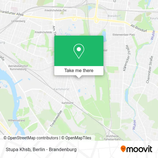 Stupa Khsb map