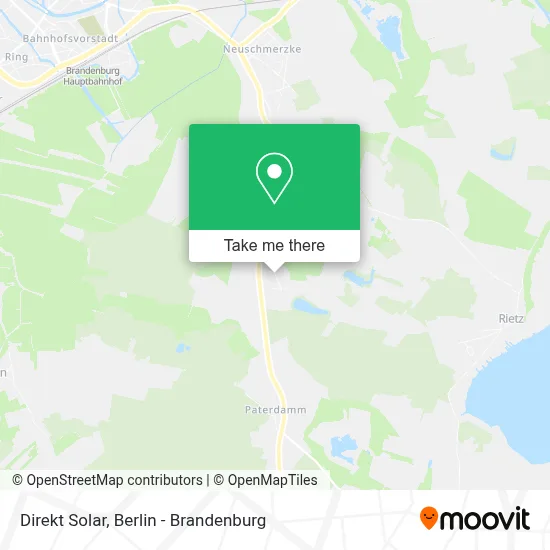 Direkt Solar map