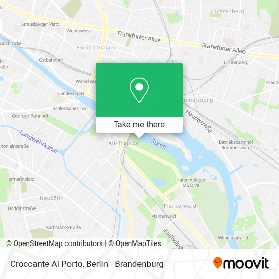 Croccante Al Porto map
