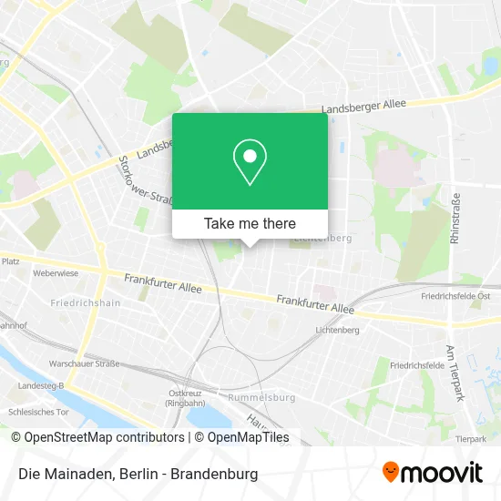 Die Mainaden map