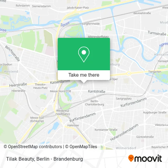 Tilak Beauty map