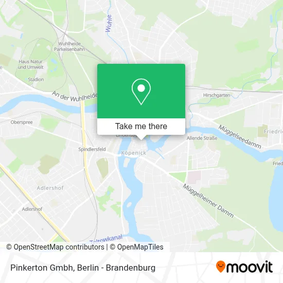 Pinkerton Gmbh map