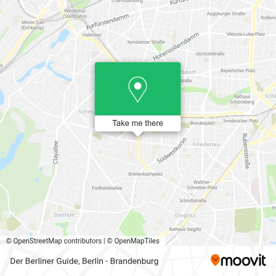 Der Berliner Guide map