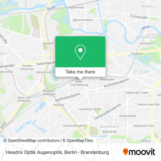 Headrix Optik Augenoptik map