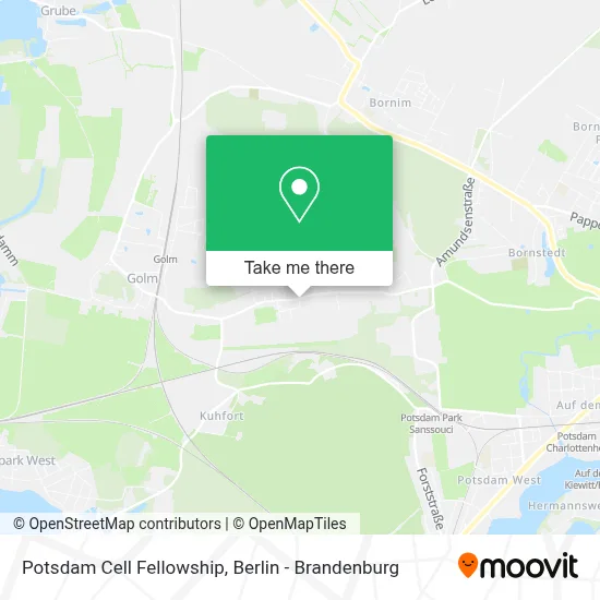 Potsdam Cell Fellowship map