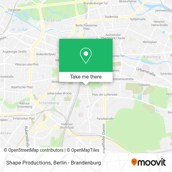 Shape Productions map