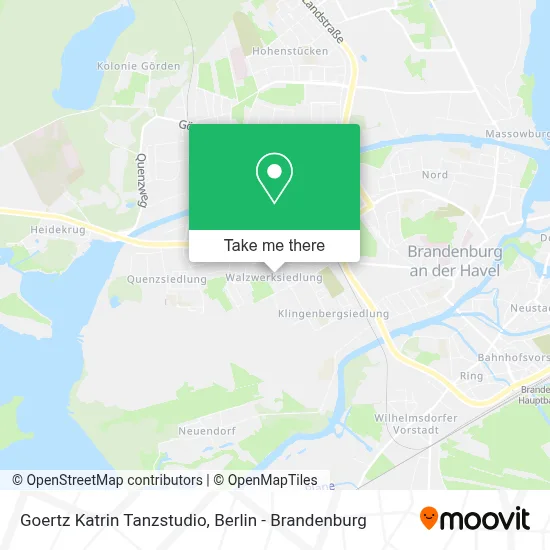 Goertz Katrin Tanzstudio map