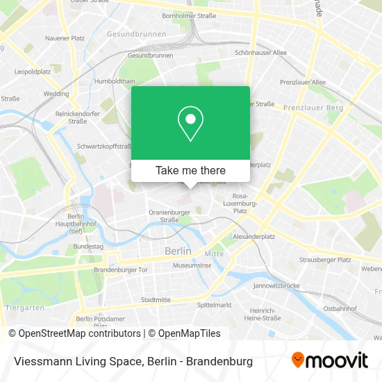 Viessmann Living Space map