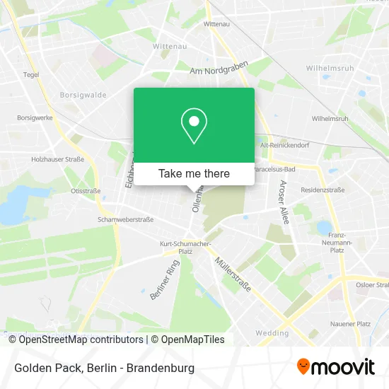 Golden Pack map