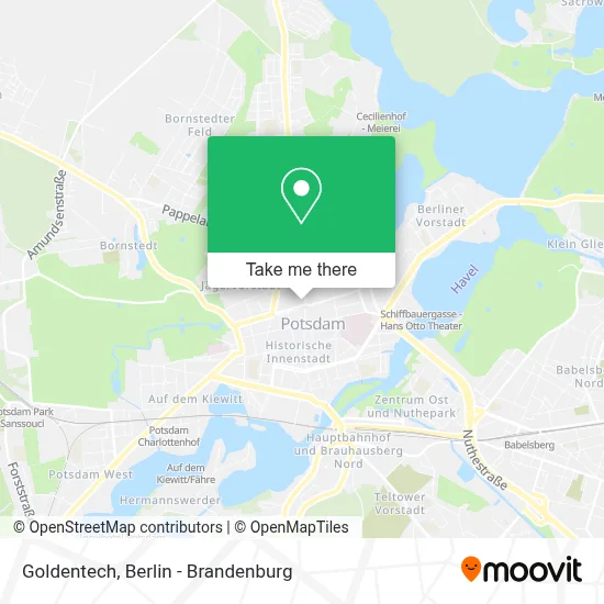 Goldentech map