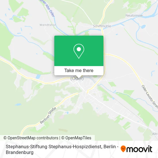 Stephanus-Stiftung Stephanus-Hospizdienst map