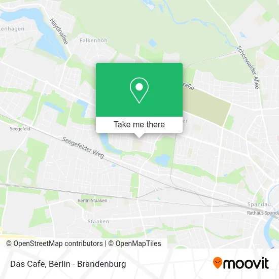 Das Cafe map