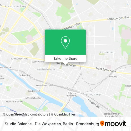 Studio Balance - Die Waxperten map