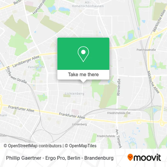 Phillip Gaertner - Ergo Pro map