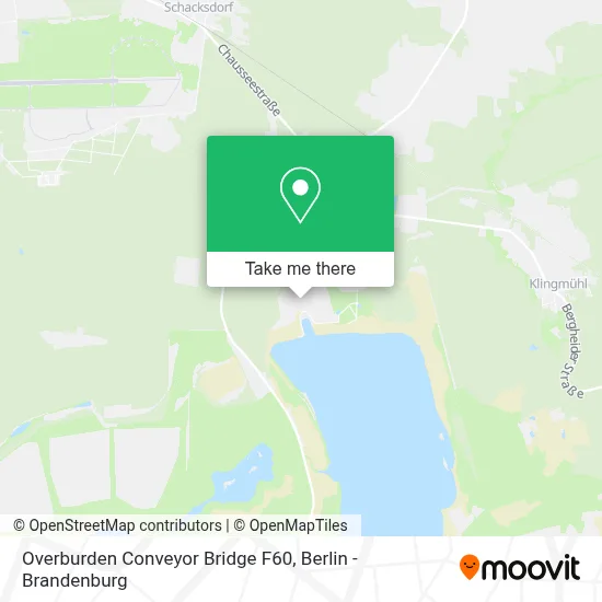 Overburden Conveyor Bridge F60 map