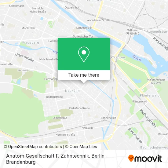 Anatom Gesellschaft F. Zahntechnik map