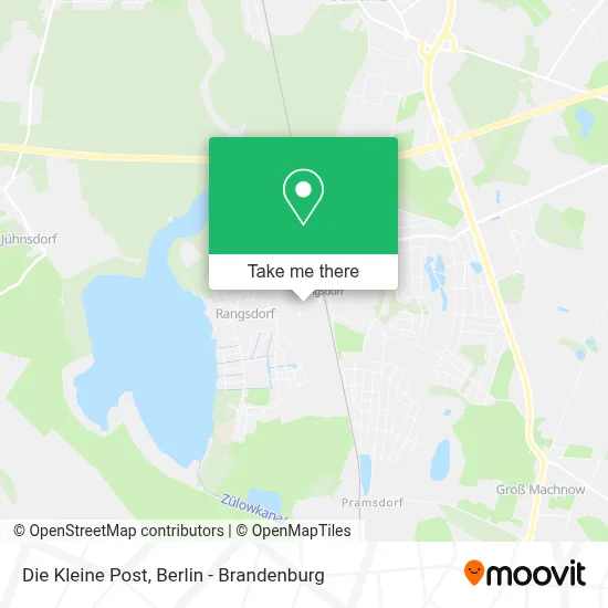 Die Kleine Post map