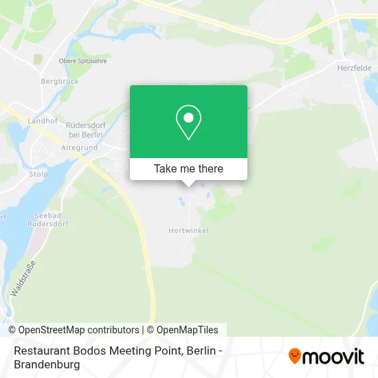 Restaurant Bodos Meeting Point map