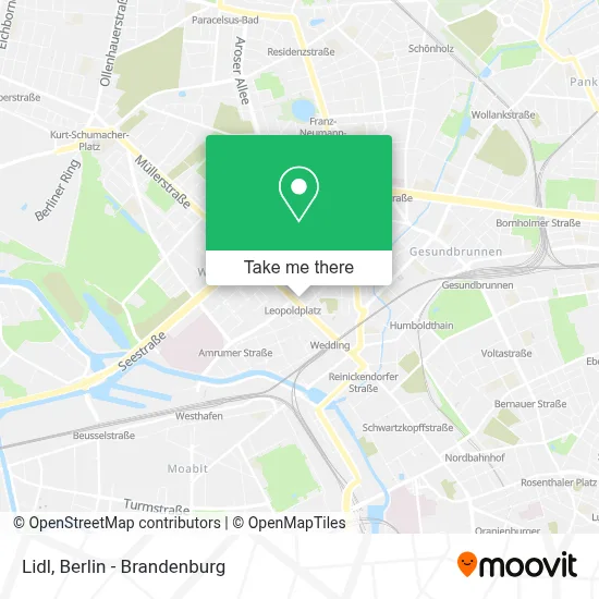 Lidl map