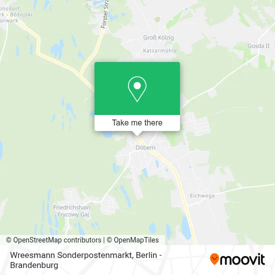Wreesmann Sonderpostenmarkt map