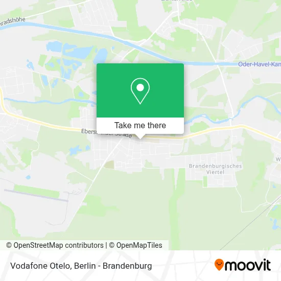 Vodafone Otelo map