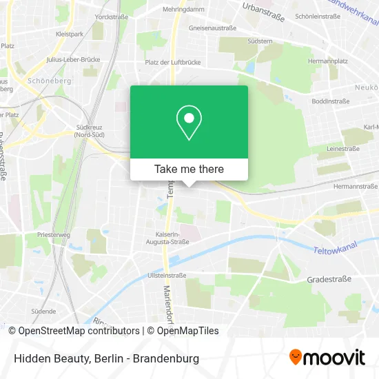 Hidden Beauty map