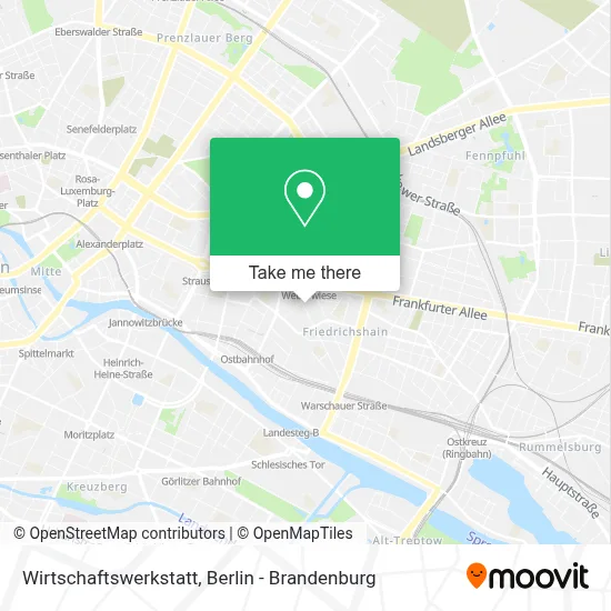 Wirtschaftswerkstatt map