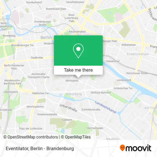 Eventilator map