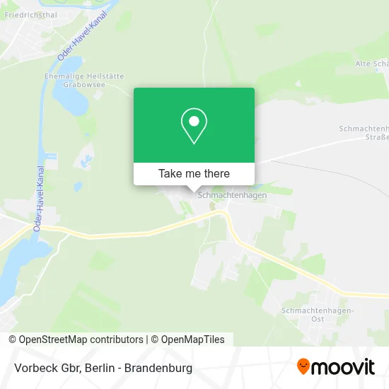Vorbeck Gbr map