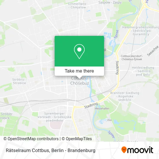 Rätselraum Cottbus map