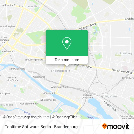 Tooltime Software map