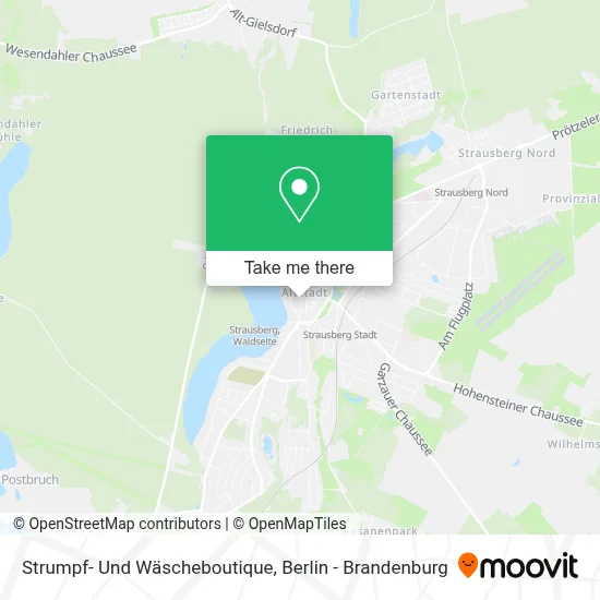 Strumpf- Und Wäscheboutique map