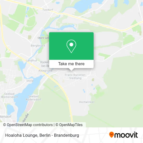 Hoaloha Lounge map