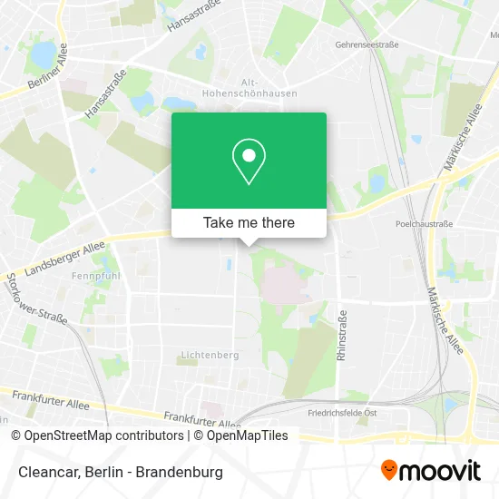 Cleancar map