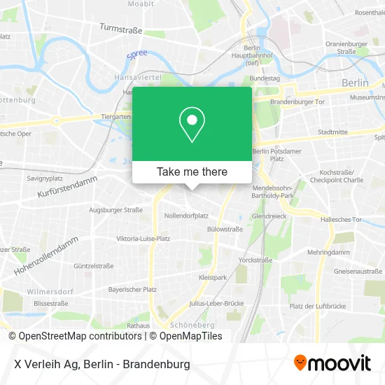 X Verleih Ag map